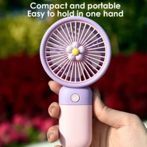 Smart Hand Fan cute handheld cooling Rechargeable Sports Pocket Mini Fan by Mart One
