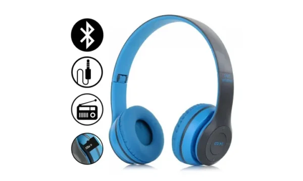 P47 - Wireless Bluetooth Headphone | Super cool Sound with High Bass in Ear Earphone by Next Gadget - Image 4