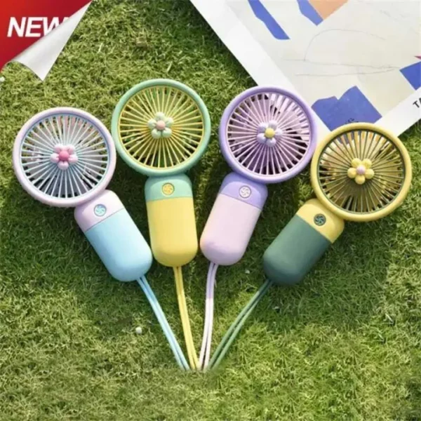 Smart Hand Fan cute handheld cooling Rechargeable Sports Pocket Mini Fan by Mart One - Image 2